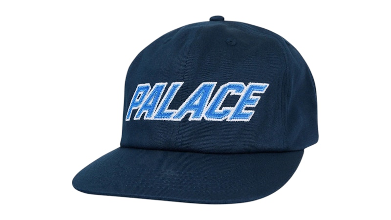 品質検査済 - Men's Navy Hat Pal Font Twill Tackle Palace SS25 US - 帽子