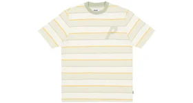 Palace The Stripe Is Right T-shirt Off White