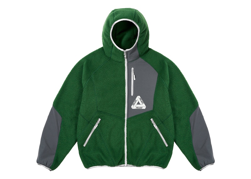 Palace Therma Fleece Jacket Racey Green Men