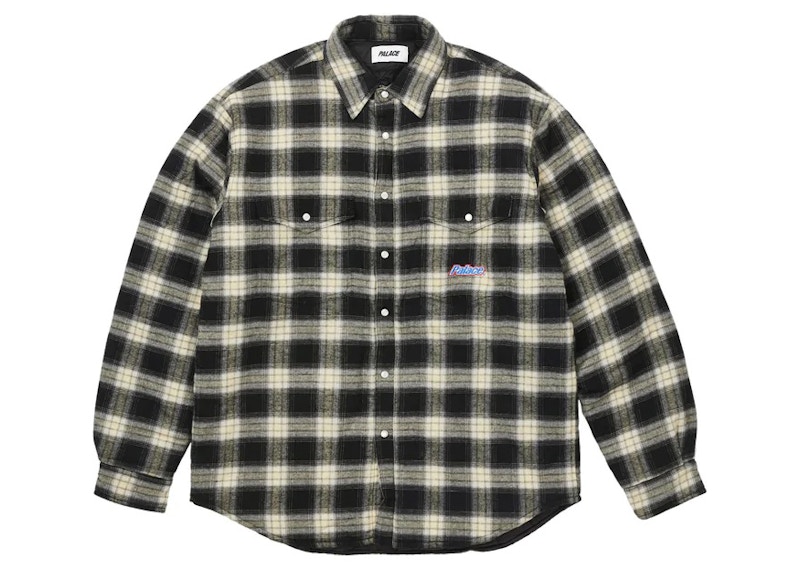 Palace Therma Yak Thinsulate Shirt Black Men's - FW22 - US