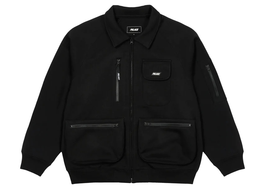 PALACE THERMAL BONDED BOMBER BLACKサイズM - ブルゾン