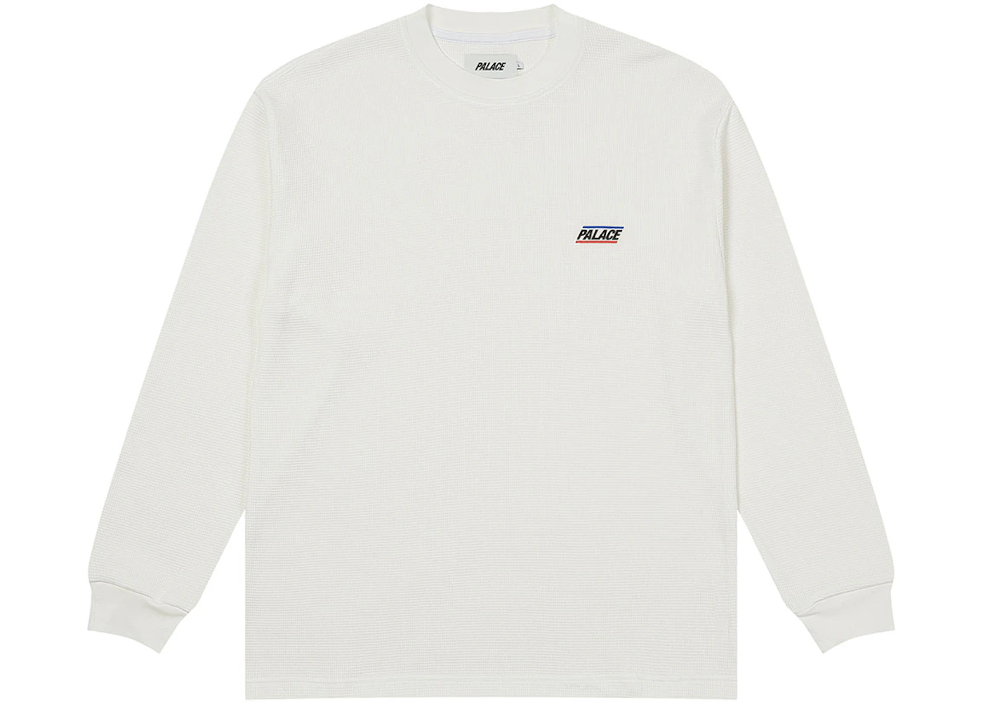 Palace Thermal Longsleeve White Men's - FW20 - GB