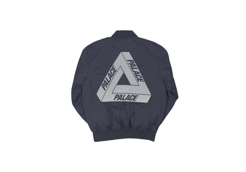 Palace Thinsulate Bomber Jacket Grey Men's - Winter 2015 - US