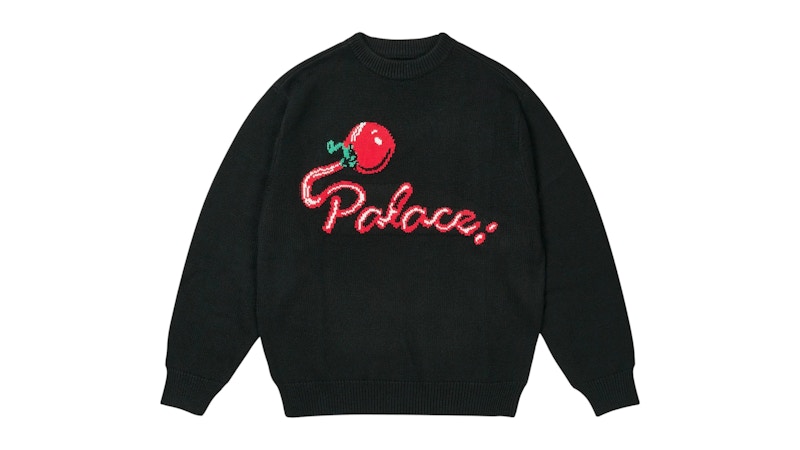 Palace Tommy Knit Black Men's - SS26 - US