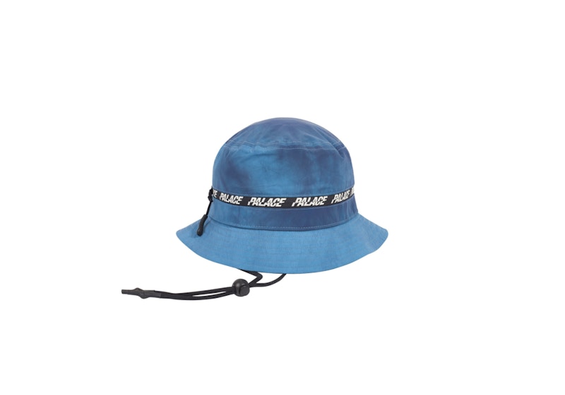 Palace Top Off Shell Bucket Blue
