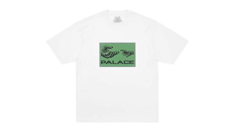 Palace Top Up T-Shirt White Men's - FW25 - US