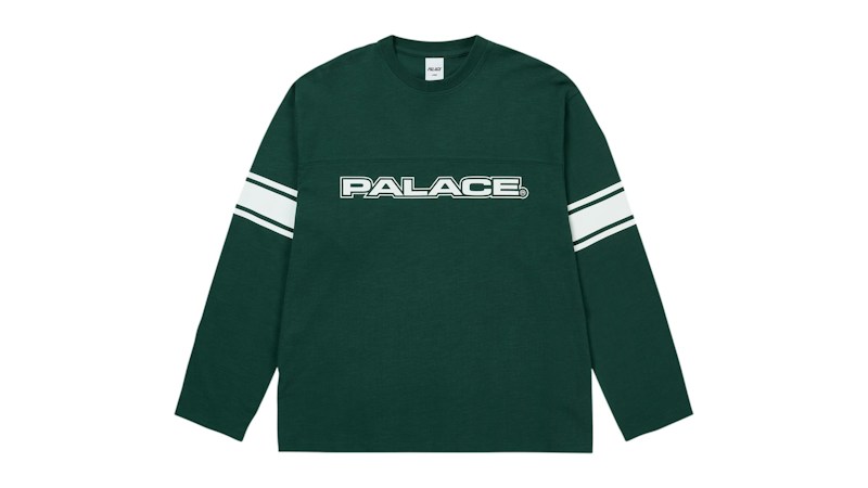 Palace Touchdown Longsleeve Racey Green