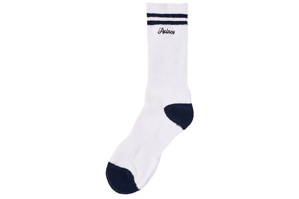 Palace Towelling Sock White