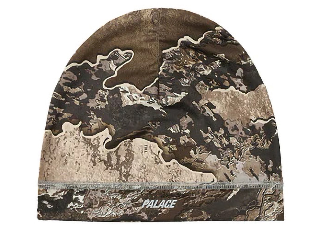 Pre-owned Palace Trail Runner Nein Cuff Beanie Realtree