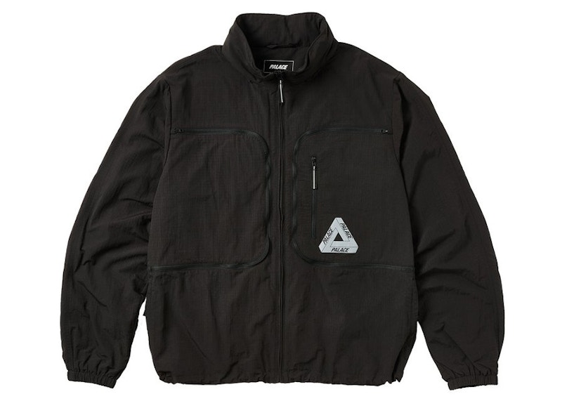 palace black windbreaker