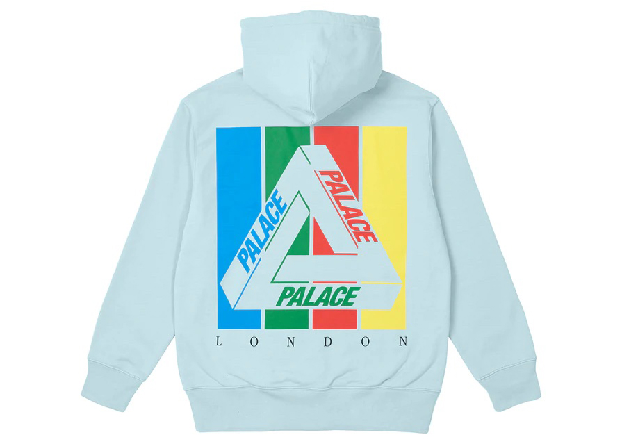 Palace Tre-Emb Hood Blue メンズ - SS22 - JP
