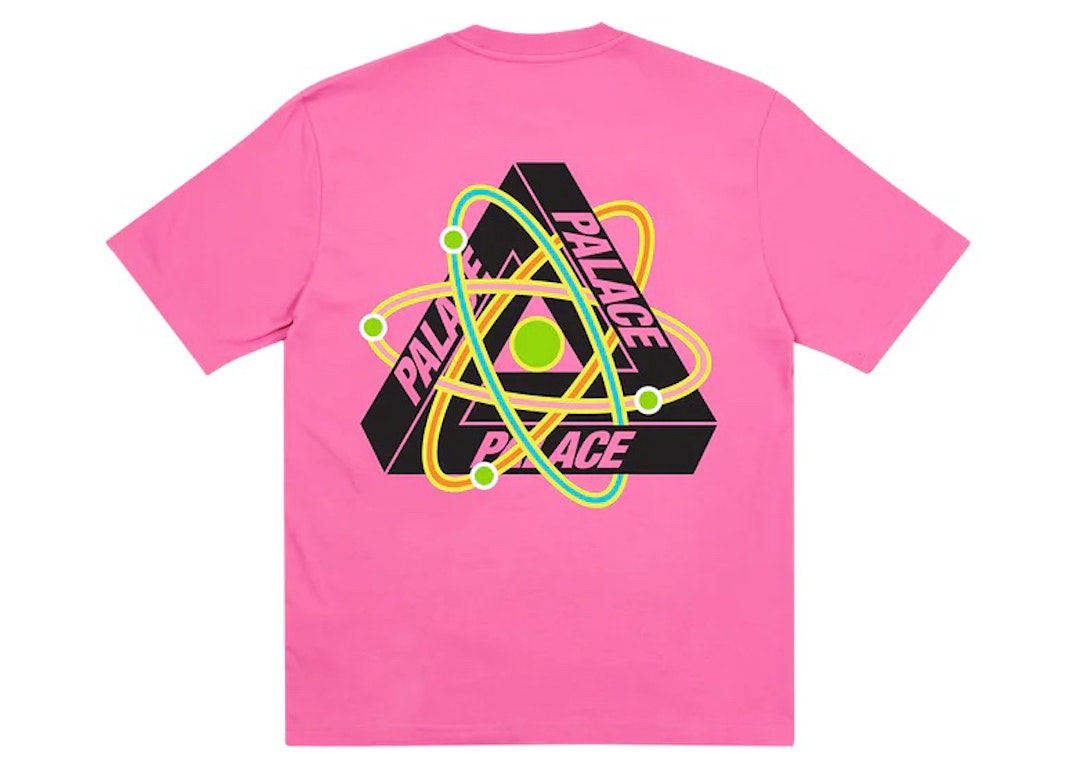 Pre-owned Palace Tri-atom T-shirt Pink