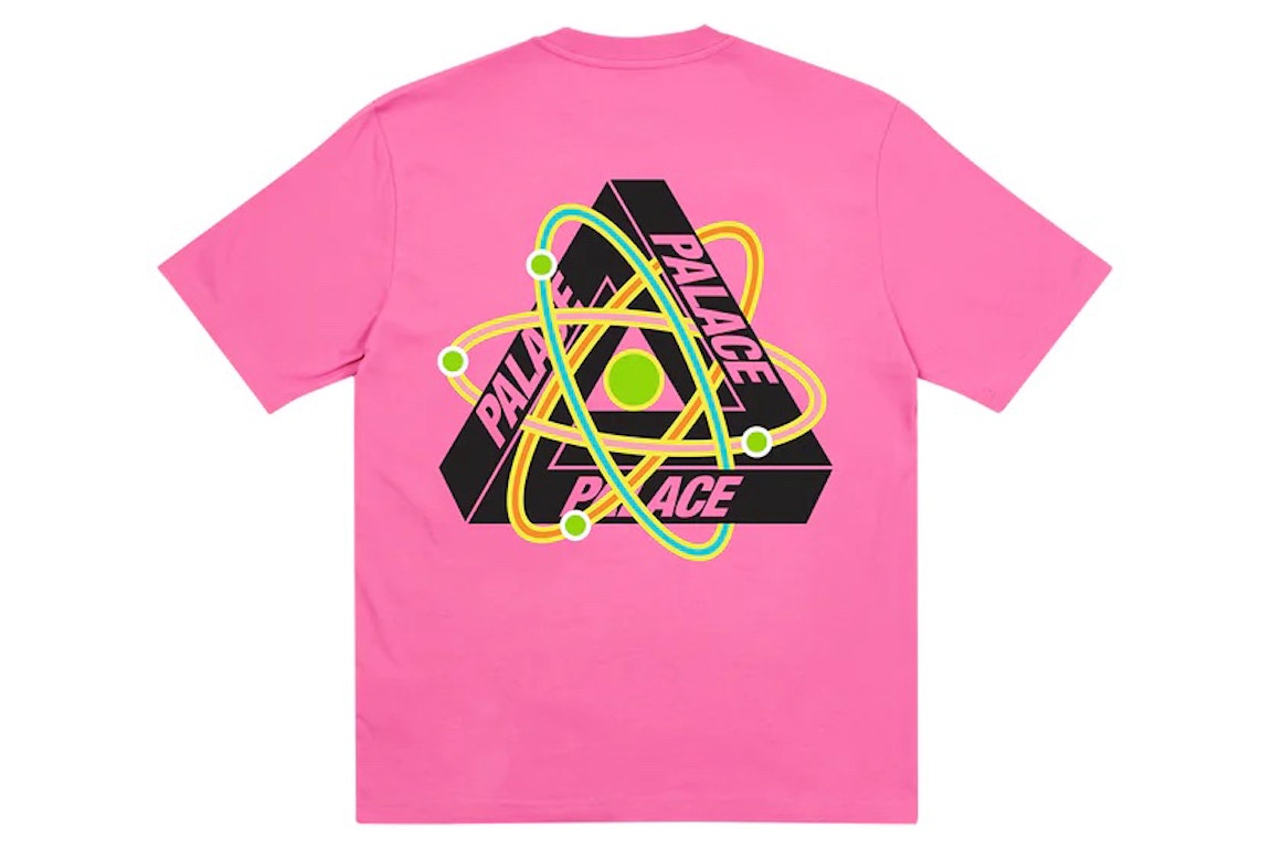 Pre-owned Palace Tri-atom T-shirt Pink