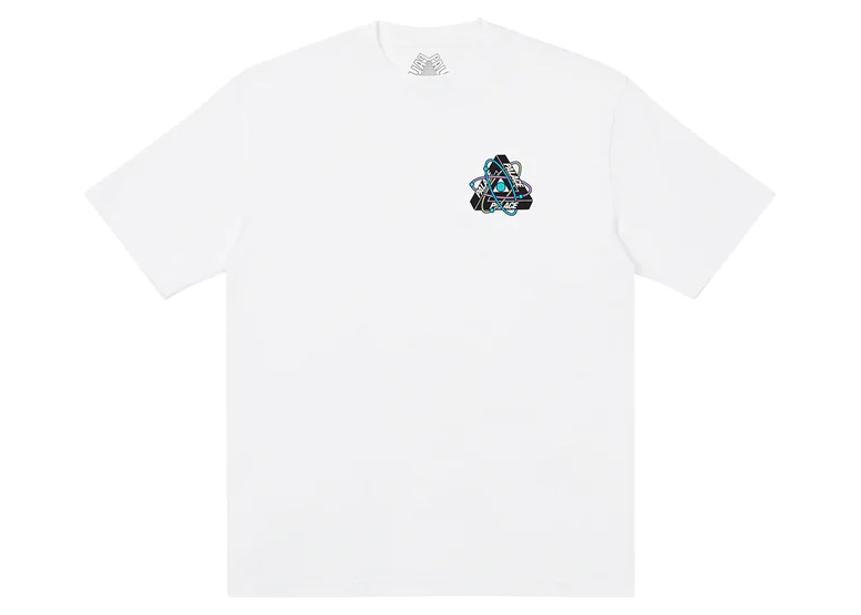 Palace Tri-Atom T-shirt White Men's - FW22 - GB