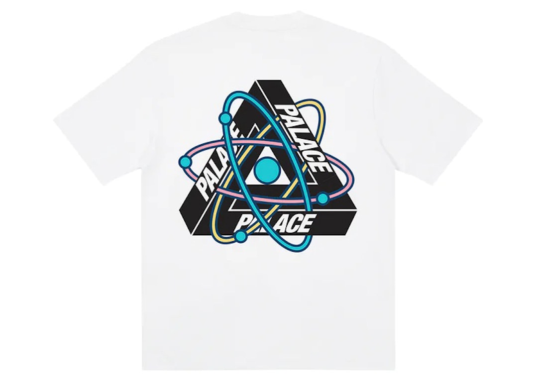 Pre-owned Palace Tri-atom T-shirt White