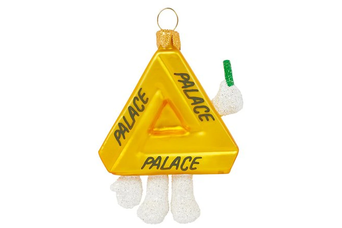 Palace Tri Bauble Yellow