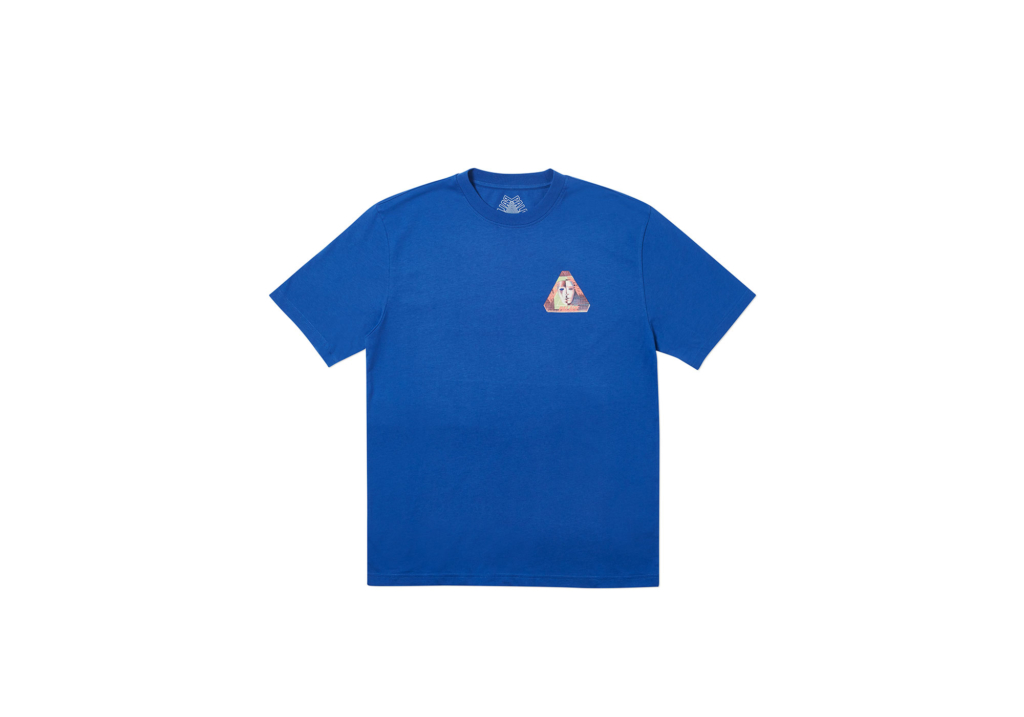 Palace Tri-Hearts T-shirt Palatial Blue Men's - SS24 - US