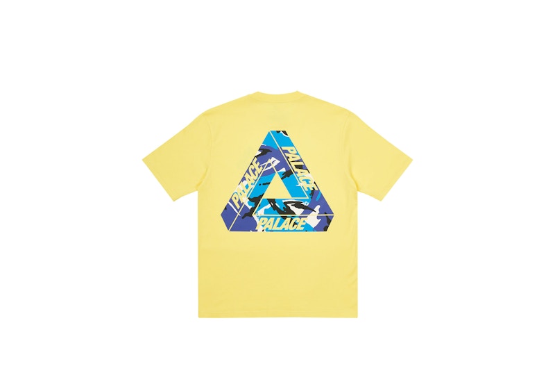 Pre-owned Palace Men's Tricamo T-shirt In Pale Yellow