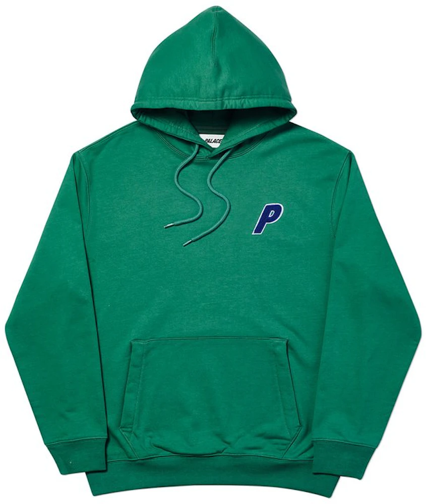 Palace Tri-Chenille Hood Green Men's - SS20 - US