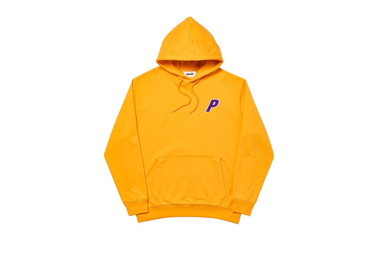 Palace Tri-Chenille Hood Yellow Men's - SS20 - US