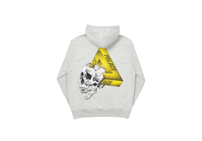 Palace Tri-Crusher Hood Grey Men's - FW20 - US