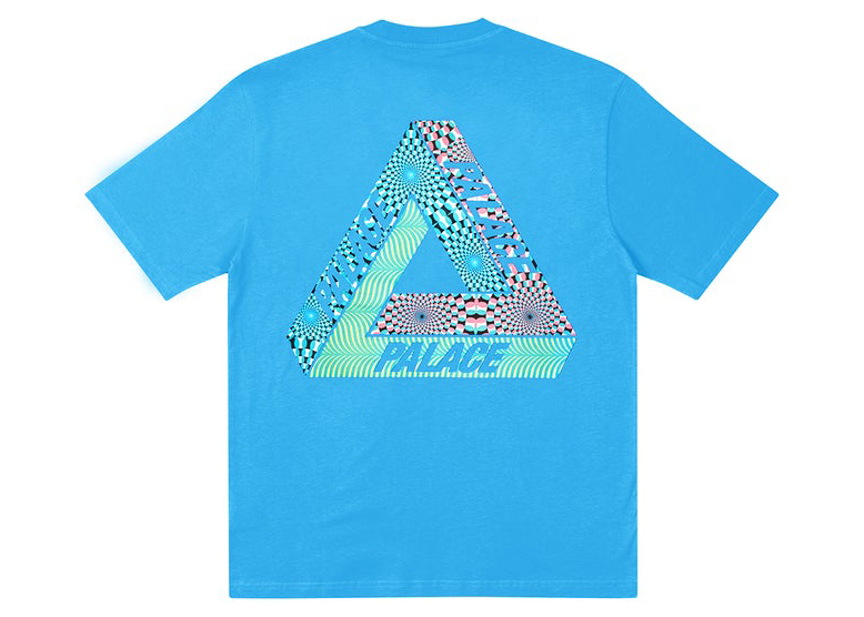 Palace Tri-Eye T-shirt Blue Men's - FW21 - US