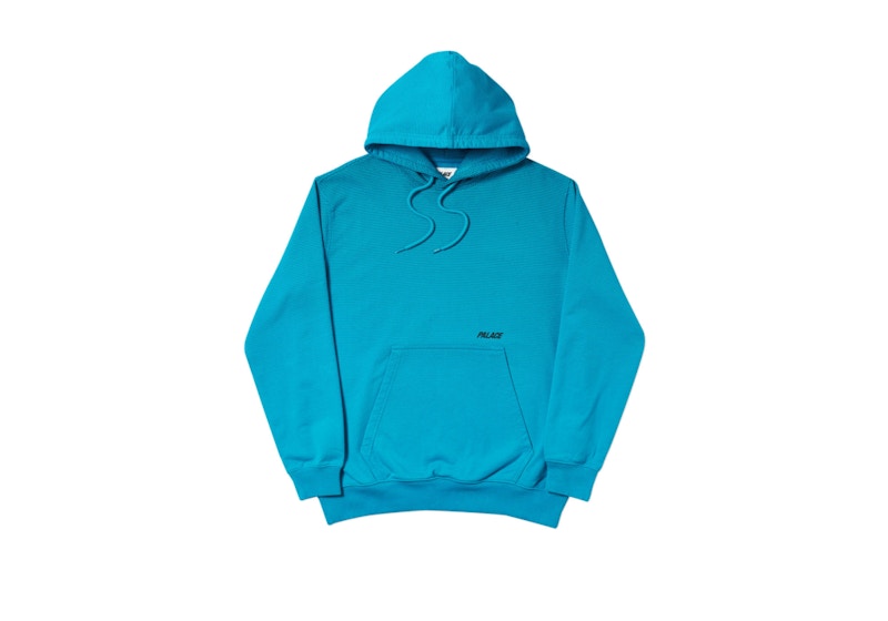 Palace Tri-Fade Hood Teal Men's - SS19 - US