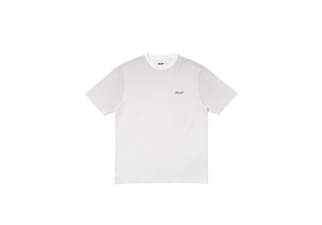 Palace Tri Fade T-Shirt White Men's - SS19 - US