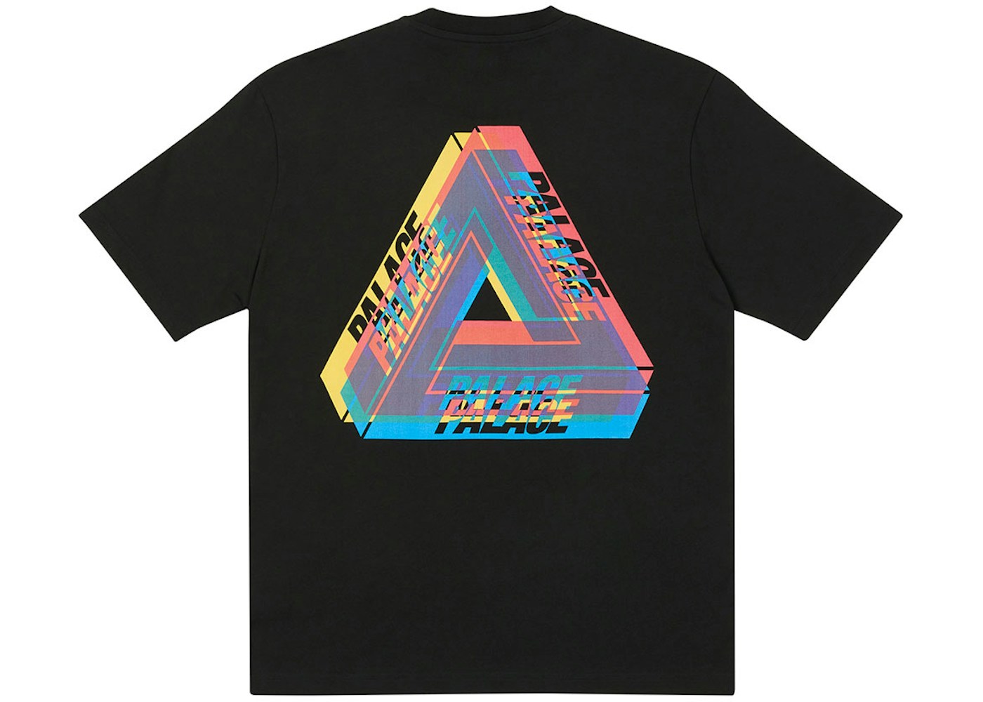 palace tri flag t shirt