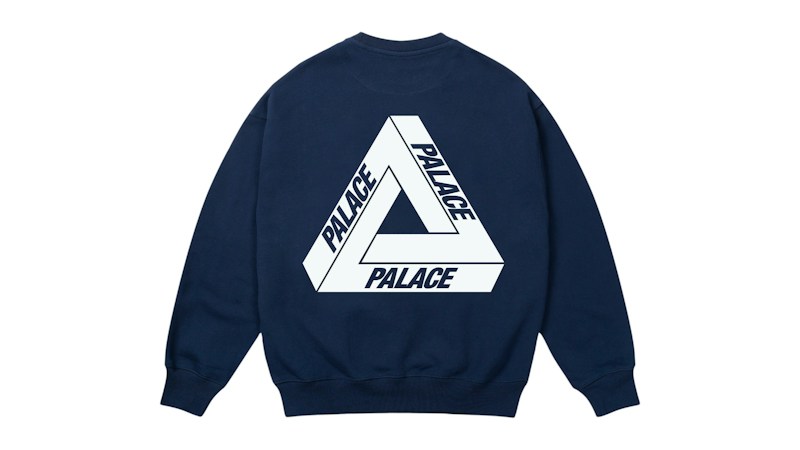 Palace Tri-Ferg Crew (FW26) Navy