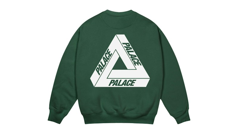 Palace Tri-Ferg Crew (FW26) Racey Green
