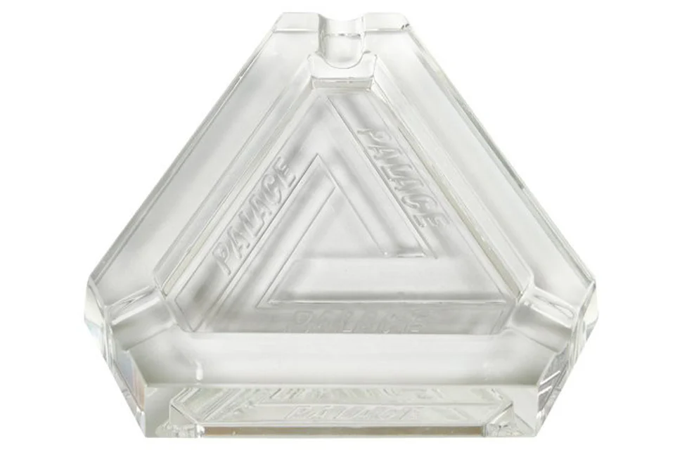 Palace Tri-Ferg Glass Ashtray Clear