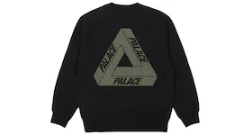 Palace Tri-Ferg Slub Crew Black