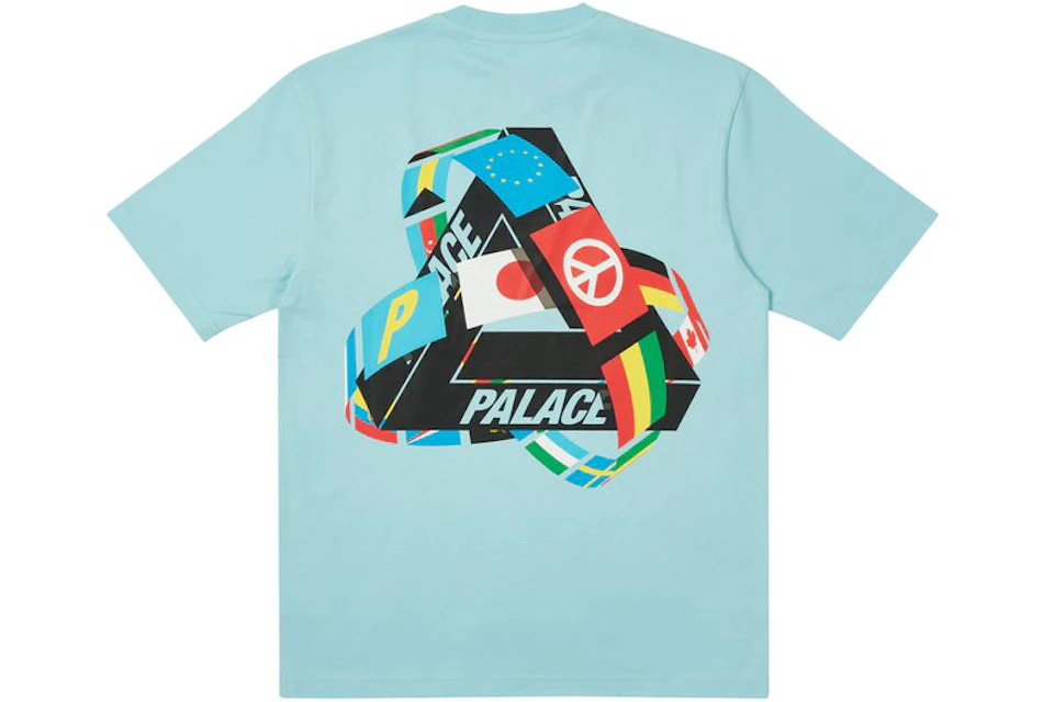 Palace Tri-Flag T-shirt Blue