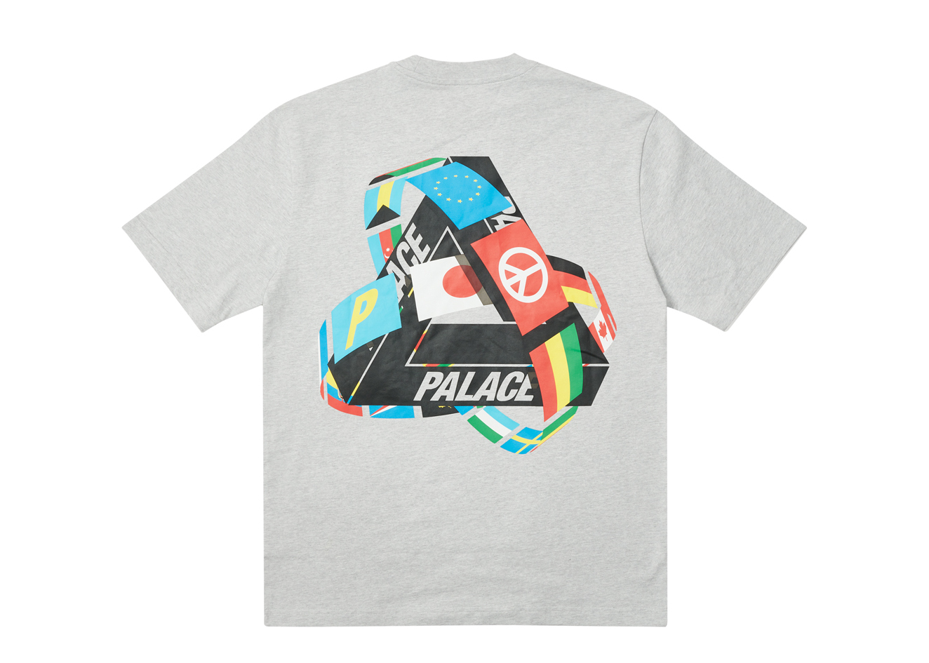 Palace Tri-Flag T-shirt Black Men's - SS21 - US