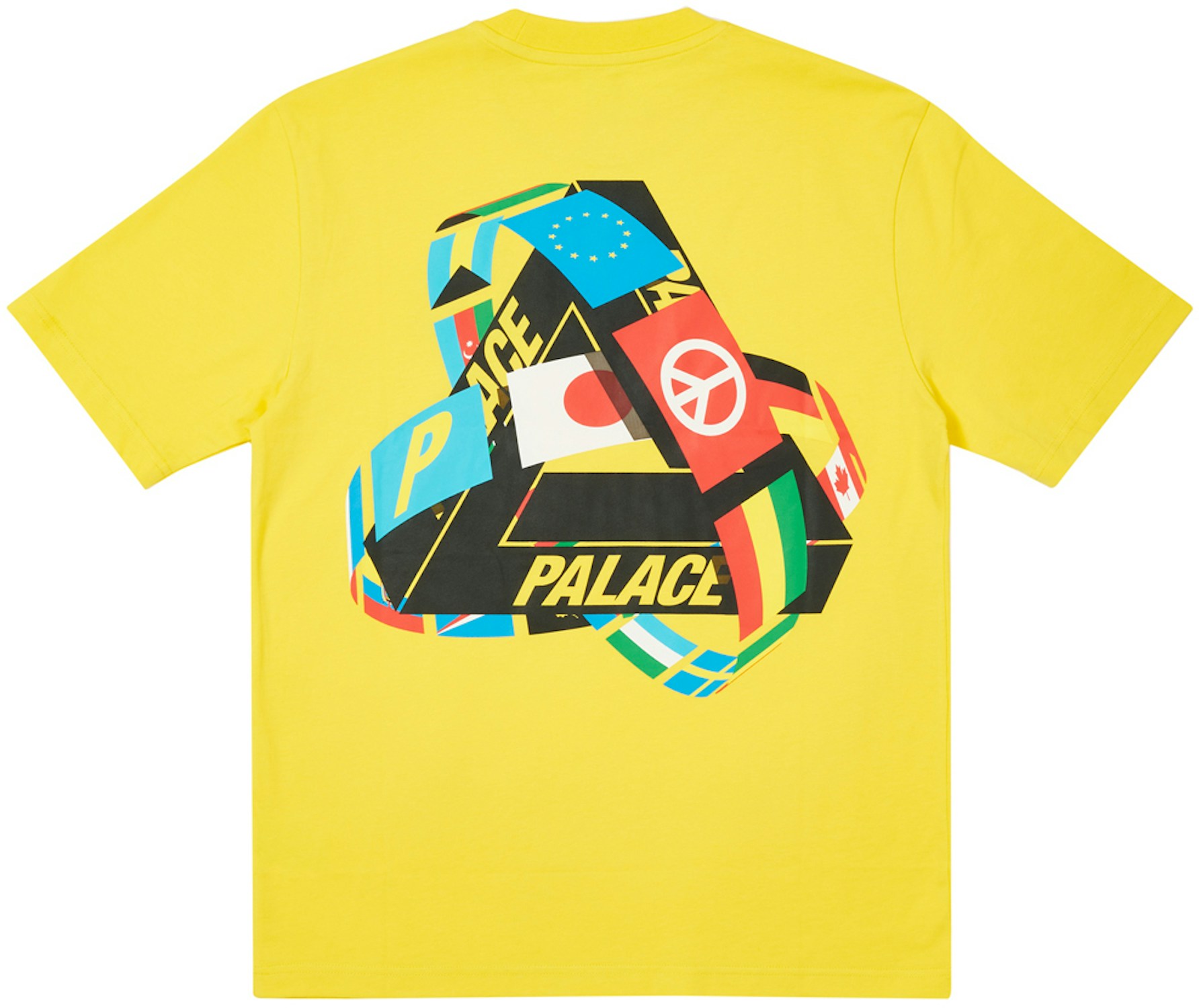 palace tri flag t shirt
