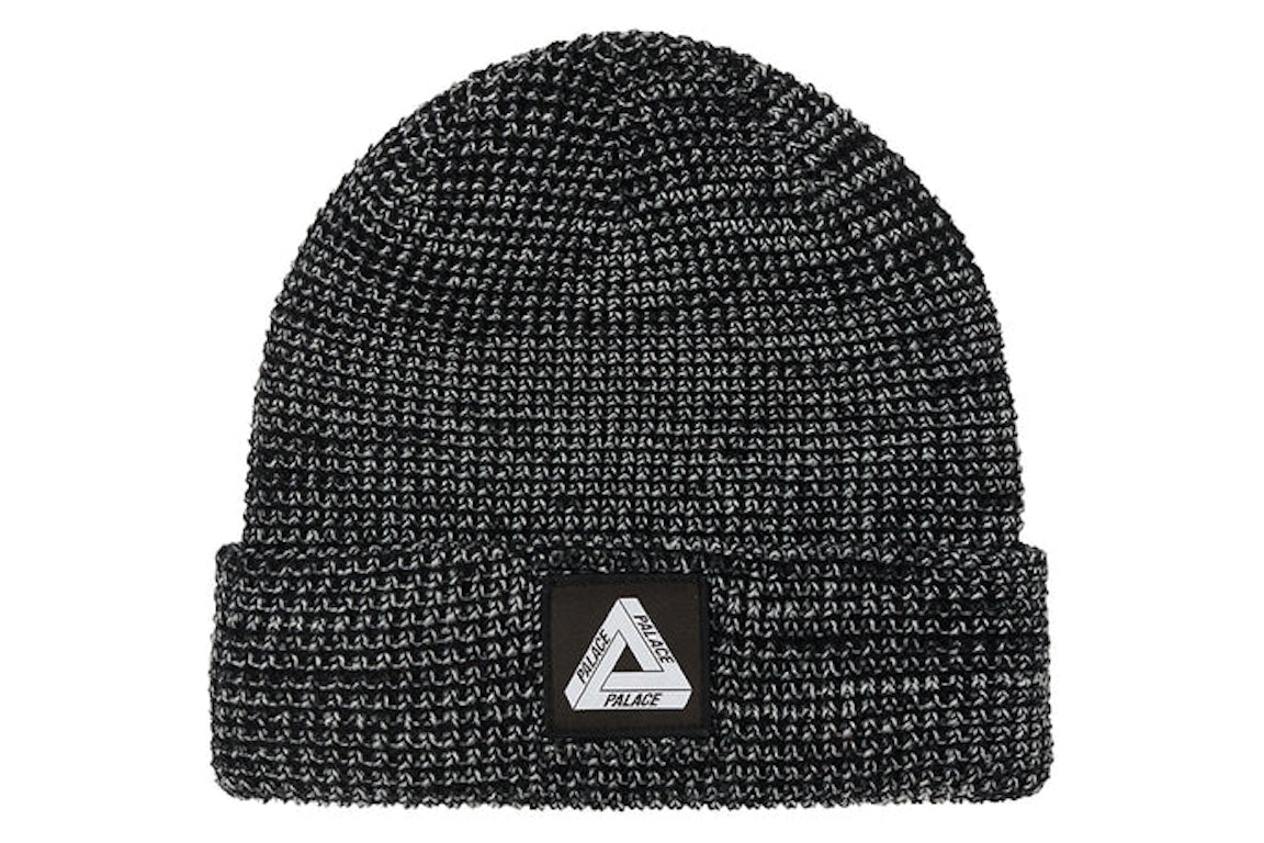 Pre-owned Palace Tri-freg Patch Beanie Black