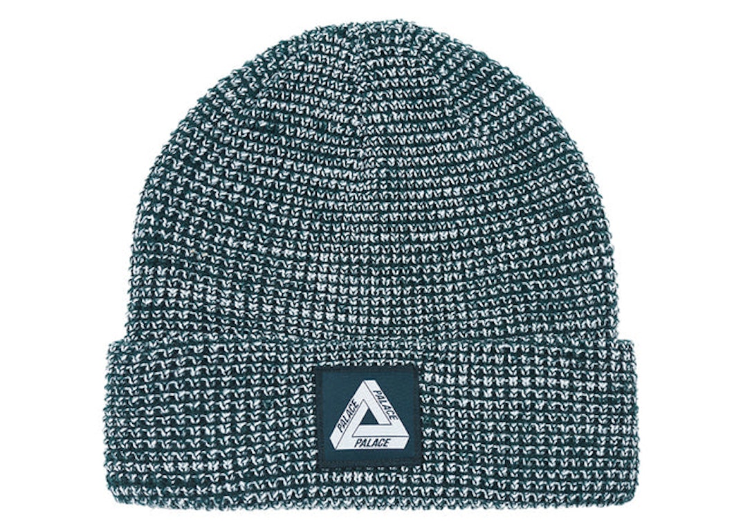 Pre-owned Palace Tri-freg Patch Beanie Green