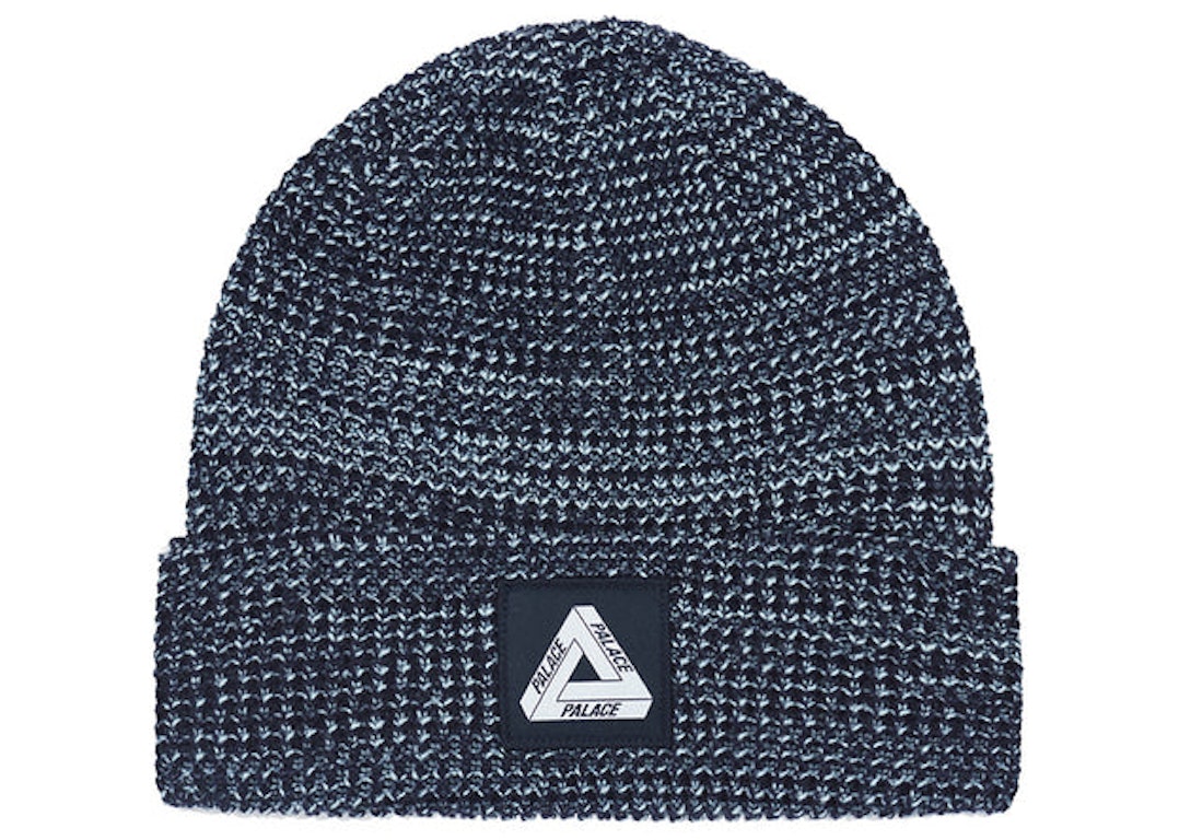 Pre-owned Palace Tri-freg Patch Beanie Navy
