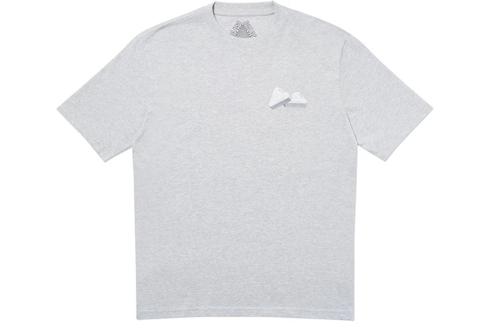 Palace Tri-Gaine T-Shirt Grey Marl