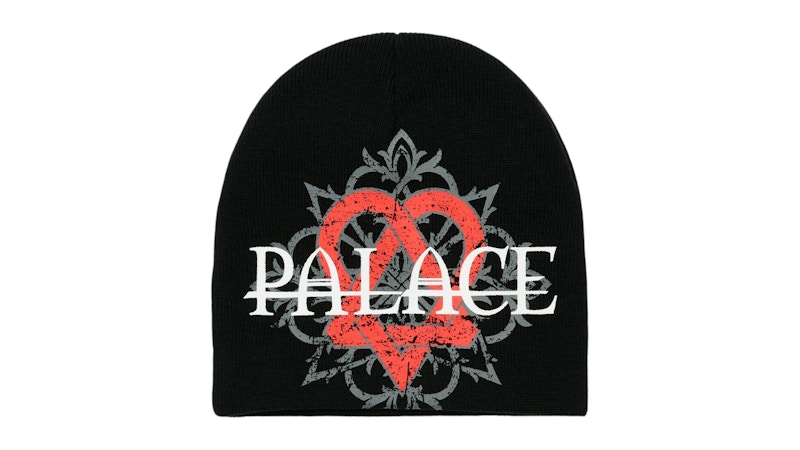 Palace Tri-Gram Nein Cuff Beanie Black メンズ - FW25 - JP
