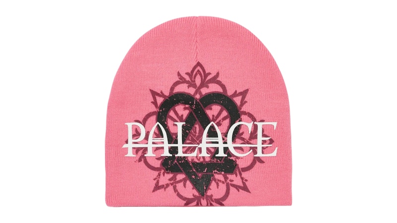 Pre-owned Palace Men's  Trigram Nein Cuff Beanie In Pink