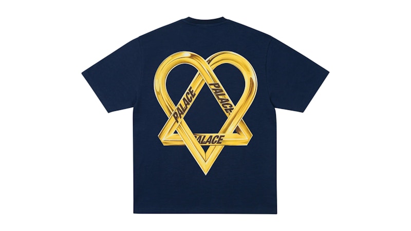 Palace-Tri-Gram-T-Shirt-Navy.