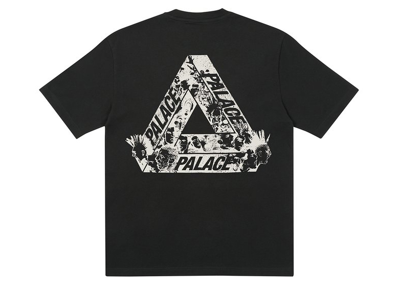 Palace Tri-Heads T-shirt Black Men's - US