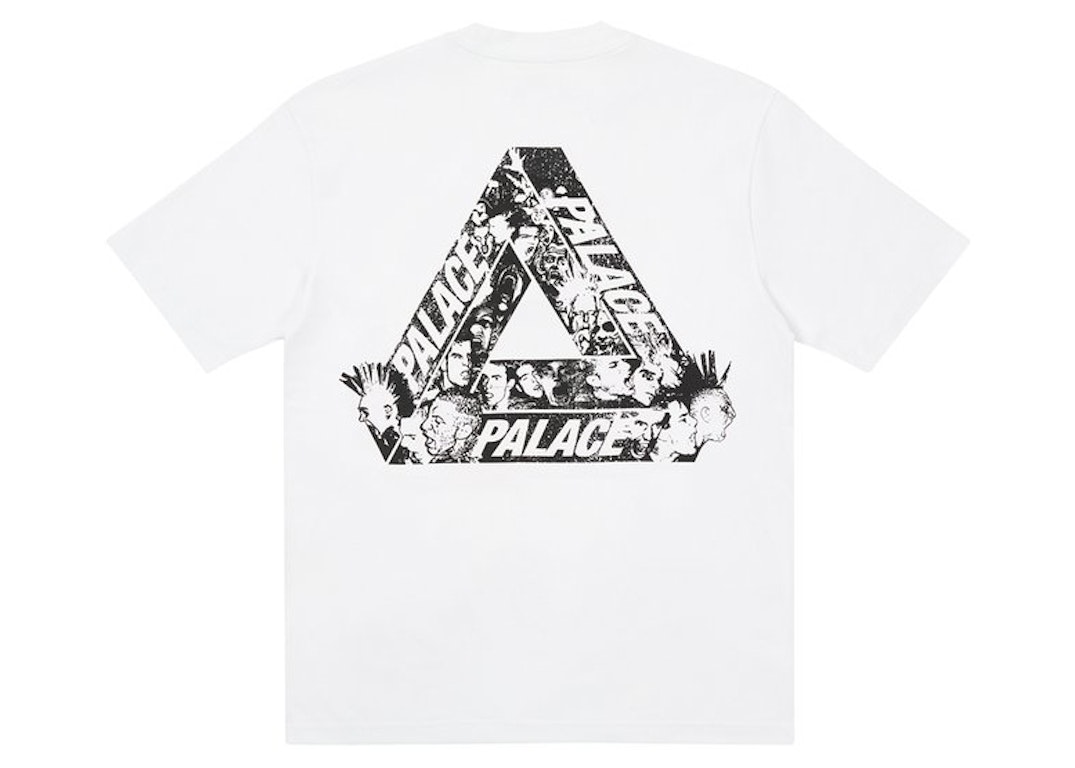 Pre-owned Palace Tri-heads T-shirt White