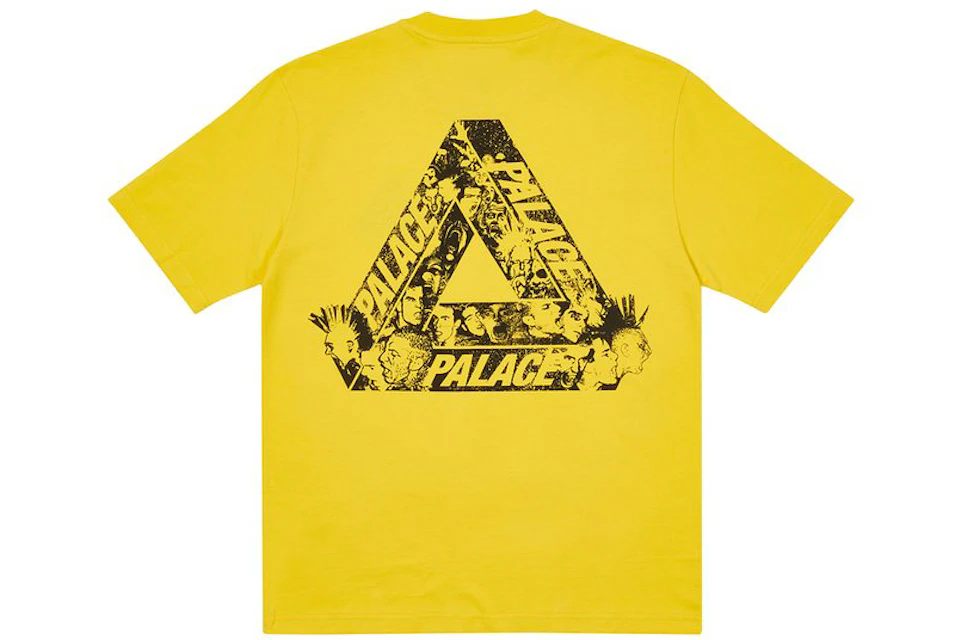 Palace Tri-Heads T-shirt Yellow