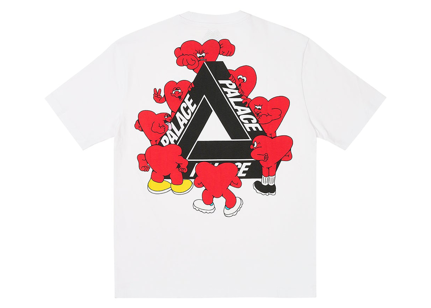 Palace Tri-Hearts T-shirt (SS24) White