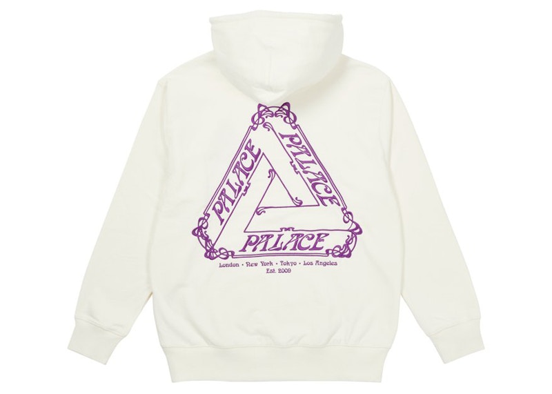 Palace Tri-Le Beurre Hood White Men's - FW21 - US