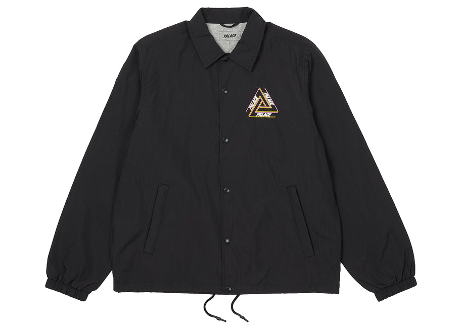 Palace Tri Outline Coach Jacket Black Men's - SS22 - GB