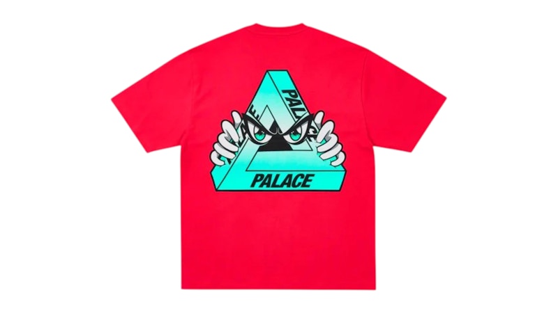 Palace Tri-Peek T-Shirt Truest Red Men's - FW25 - US
